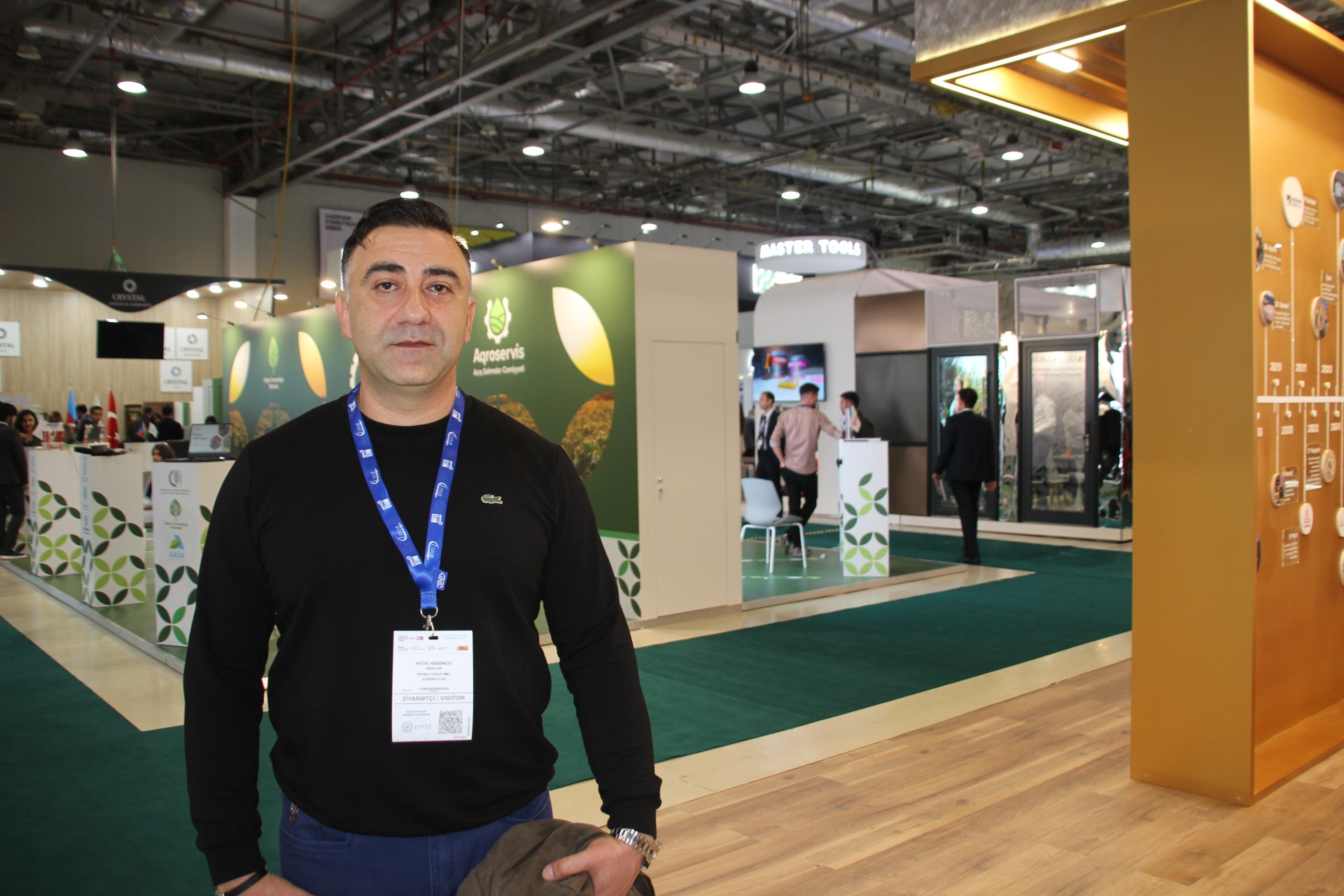 Bərpa prosesinə töhfə verən şirkətlər sərgidə bir arada